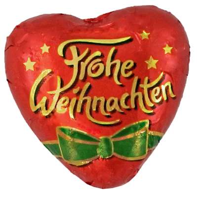 Herz "Frohe Weihnachten"
